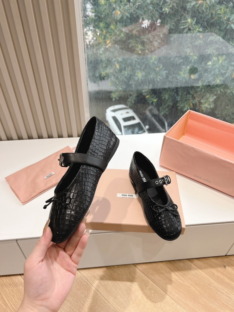 Miu Miu flat shoes